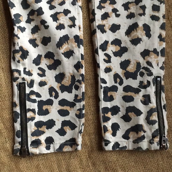 Sass & Bide Leopard Skinny Jeans - Picture 4 of 6